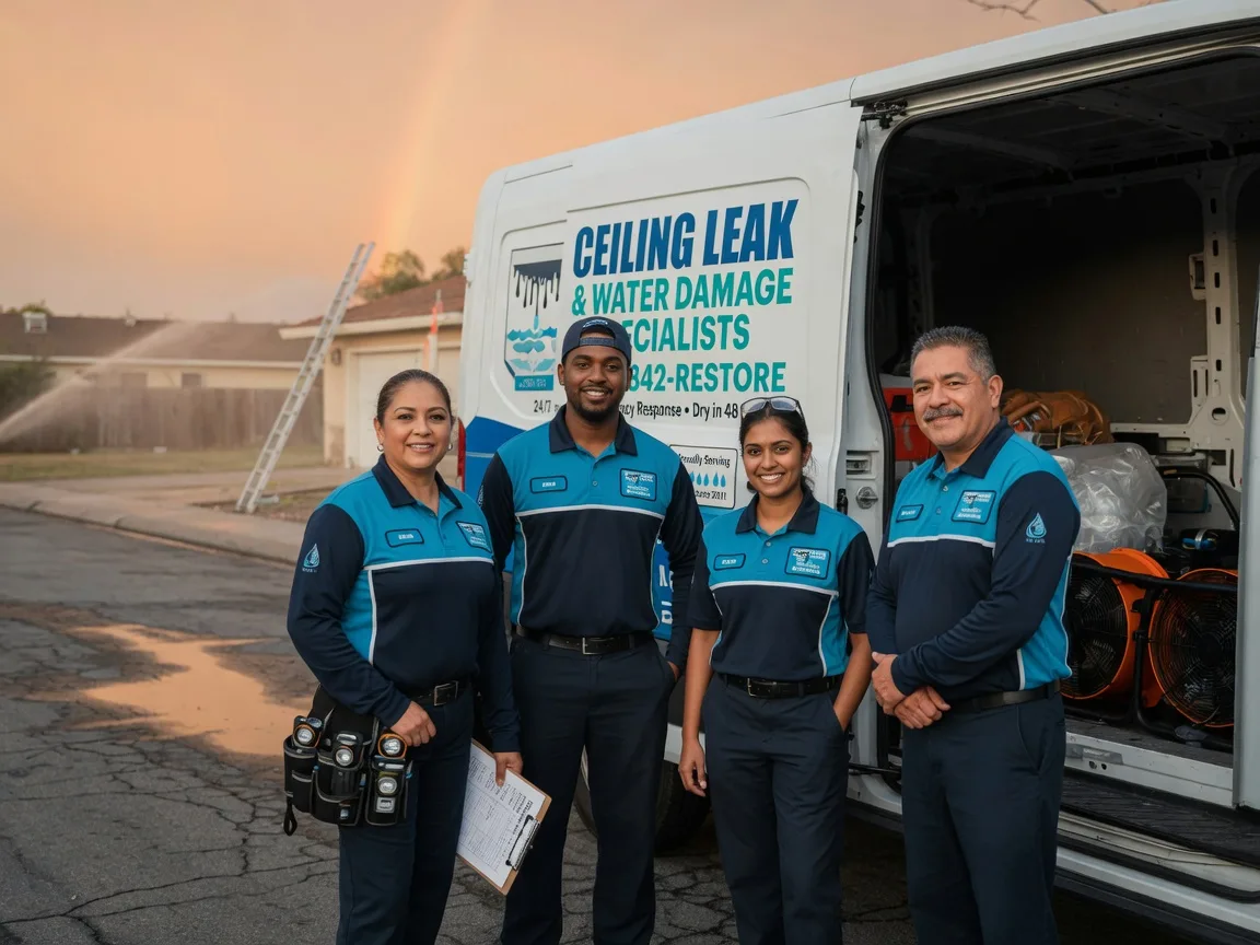 Ceiling Leak Cleanup company in Crum, WV